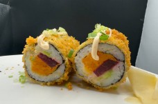 Fried ceame Orange Roll Fried ceame Orange Roll